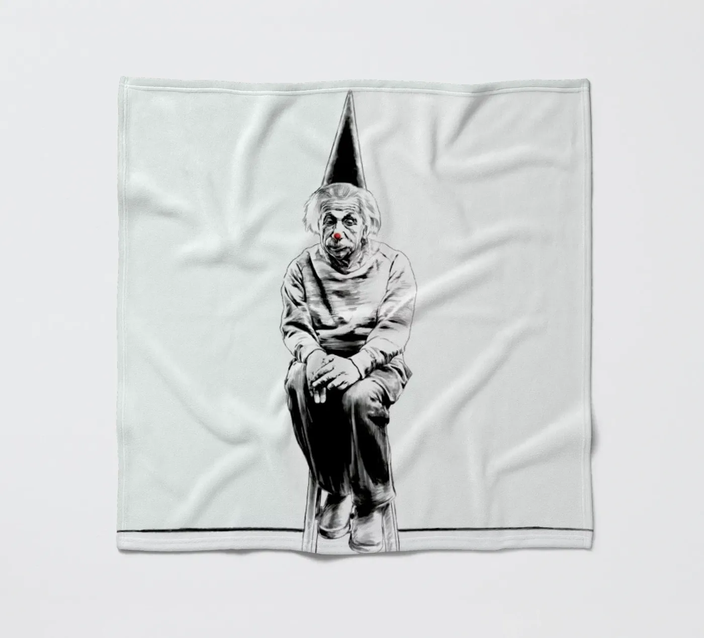Einstein Fleecedecke von Jared Yamahata