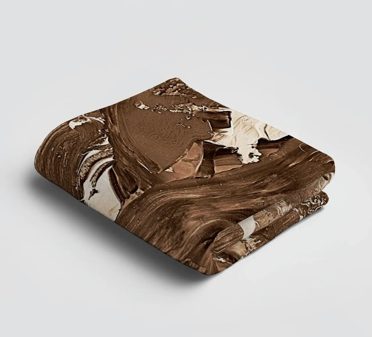 SEPIA 23 towel by Thierry Vobmann Abstract painting