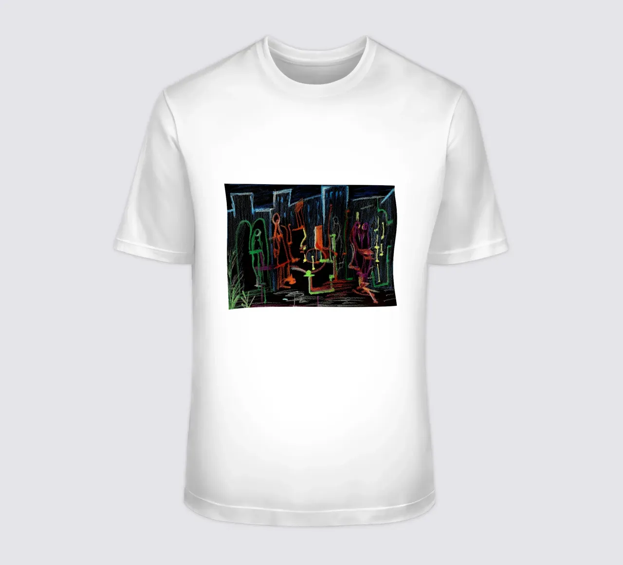 Sul nero t-shirt da Massimo Frascogna