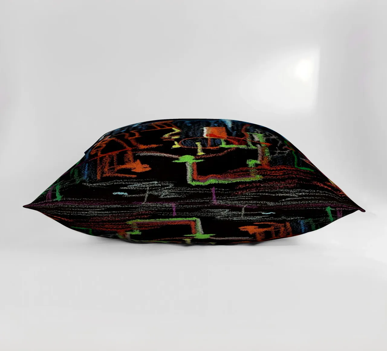 Sul nero cuscino da Massimo Frascogna