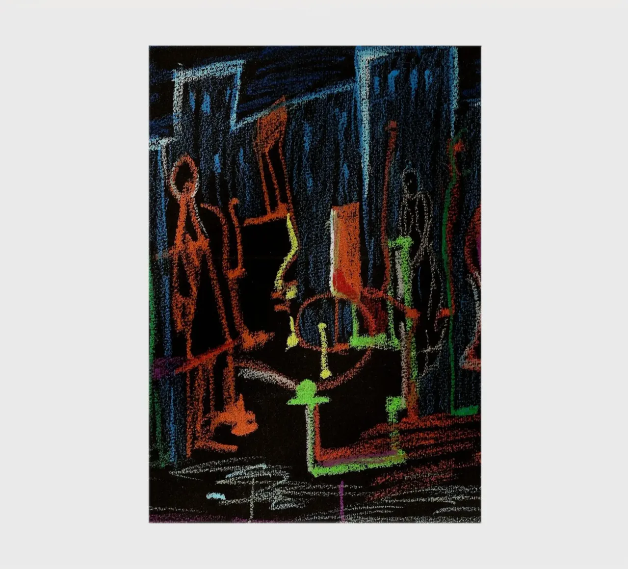 Auf der schwarzen Notizbuch von Massimo Frascogna