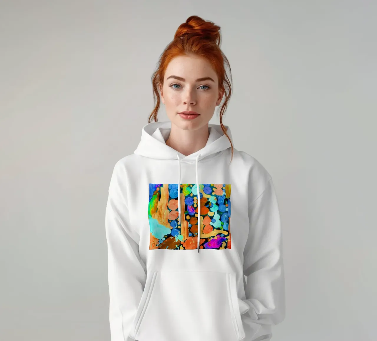 Colori felpa con cappuccio da Massimo Frascogna
