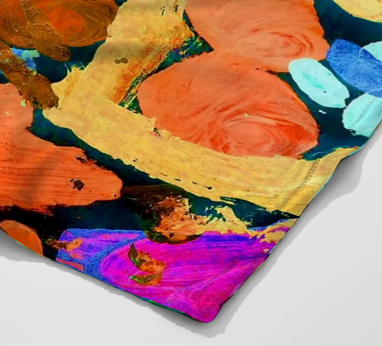 Farben Fleecedecke von Massimo Frascogna