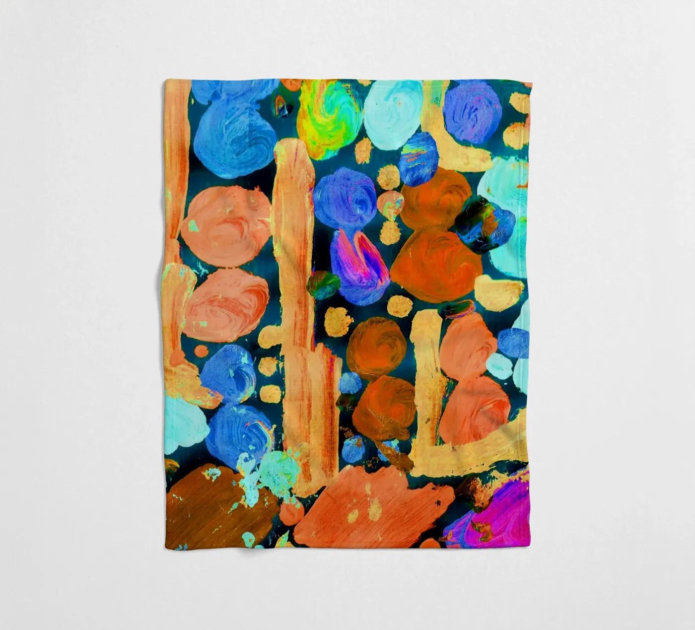 Colors Fleecedecke von Massimo Frascogna