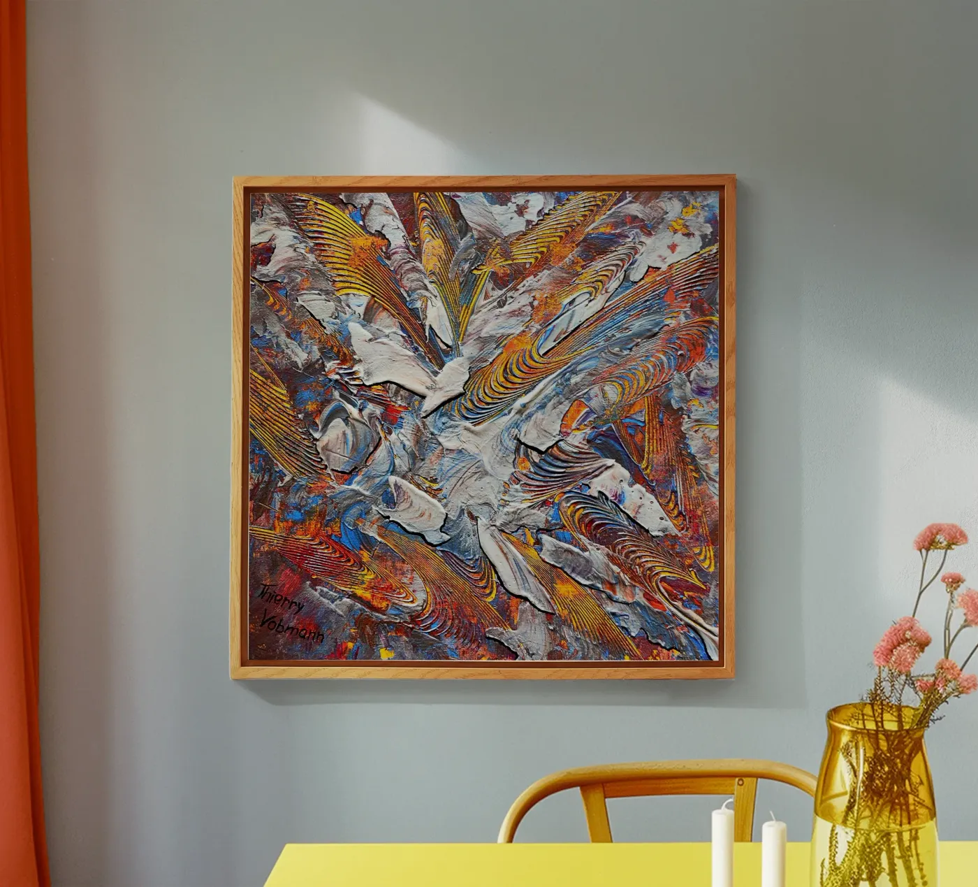 3D Dream 8 plexiglass da Thierry Vobmann Abstract painting