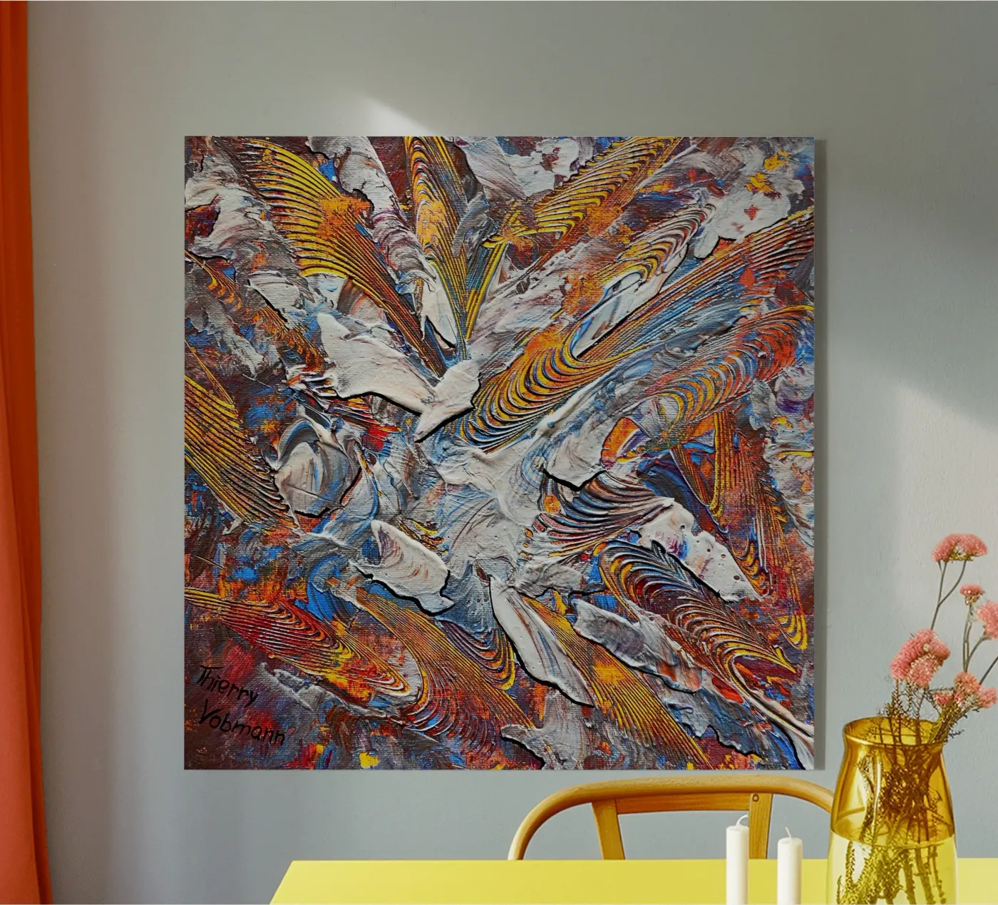 3D Dream 8 plexiglass da Thierry Vobmann Abstract painting