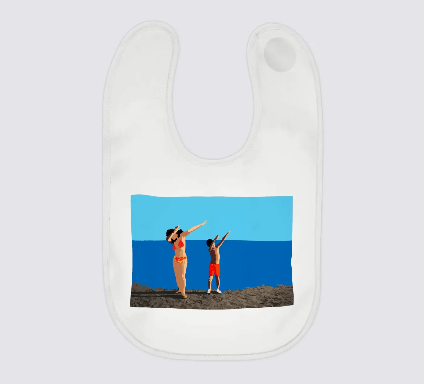 Dab baby slabbetje van Massimo Frascogna