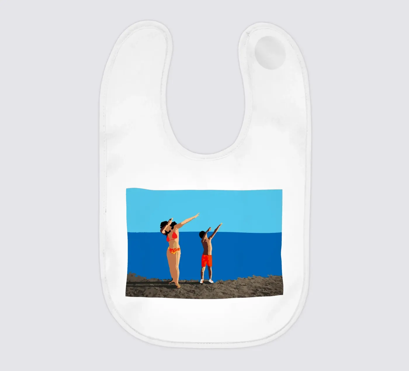 Dab baby slabbetje van Massimo Frascogna