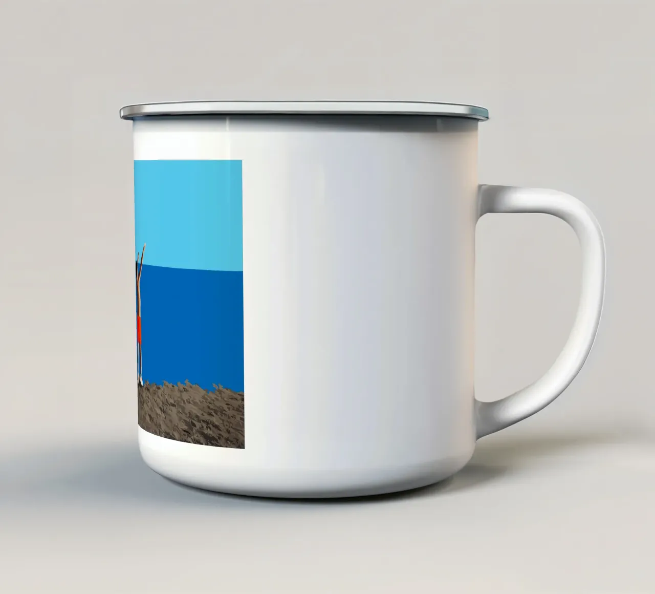 Dab tazza in smalto da Massimo Frascogna