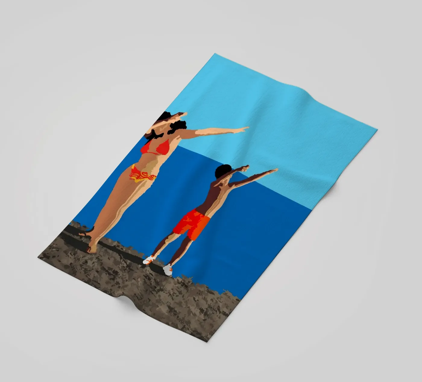 Dab serviette de plage de Massimo Frascogna