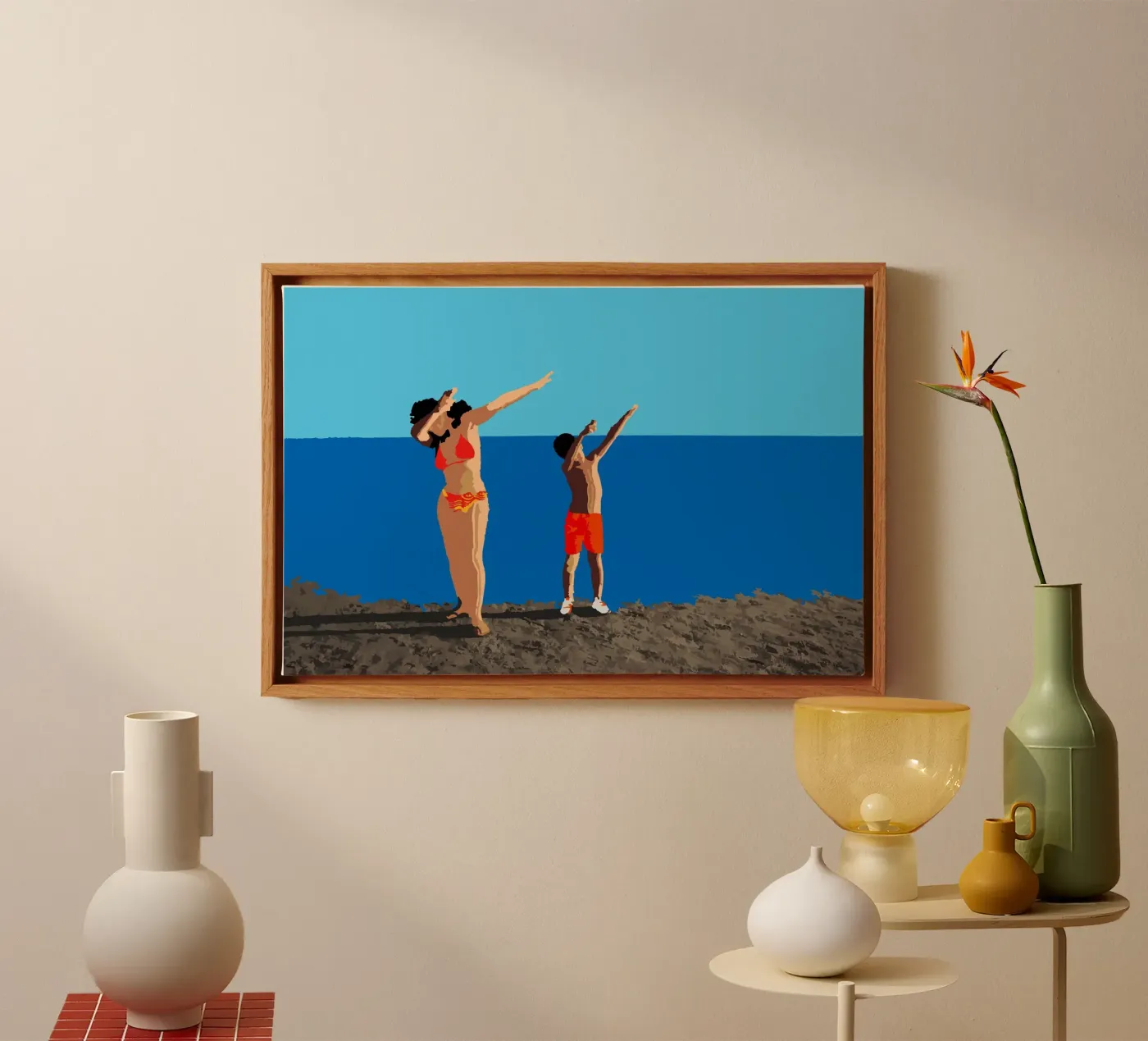 Dab canvas by Massimo Frascogna