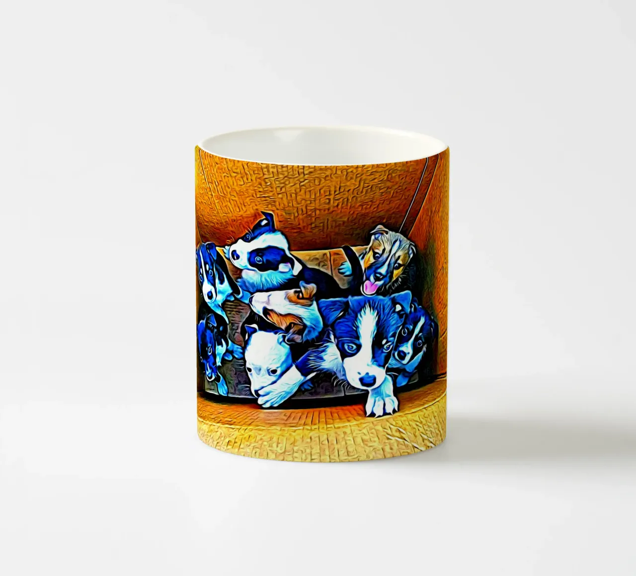 Cuccioli tazza in ceramica da Massimo Frascogna