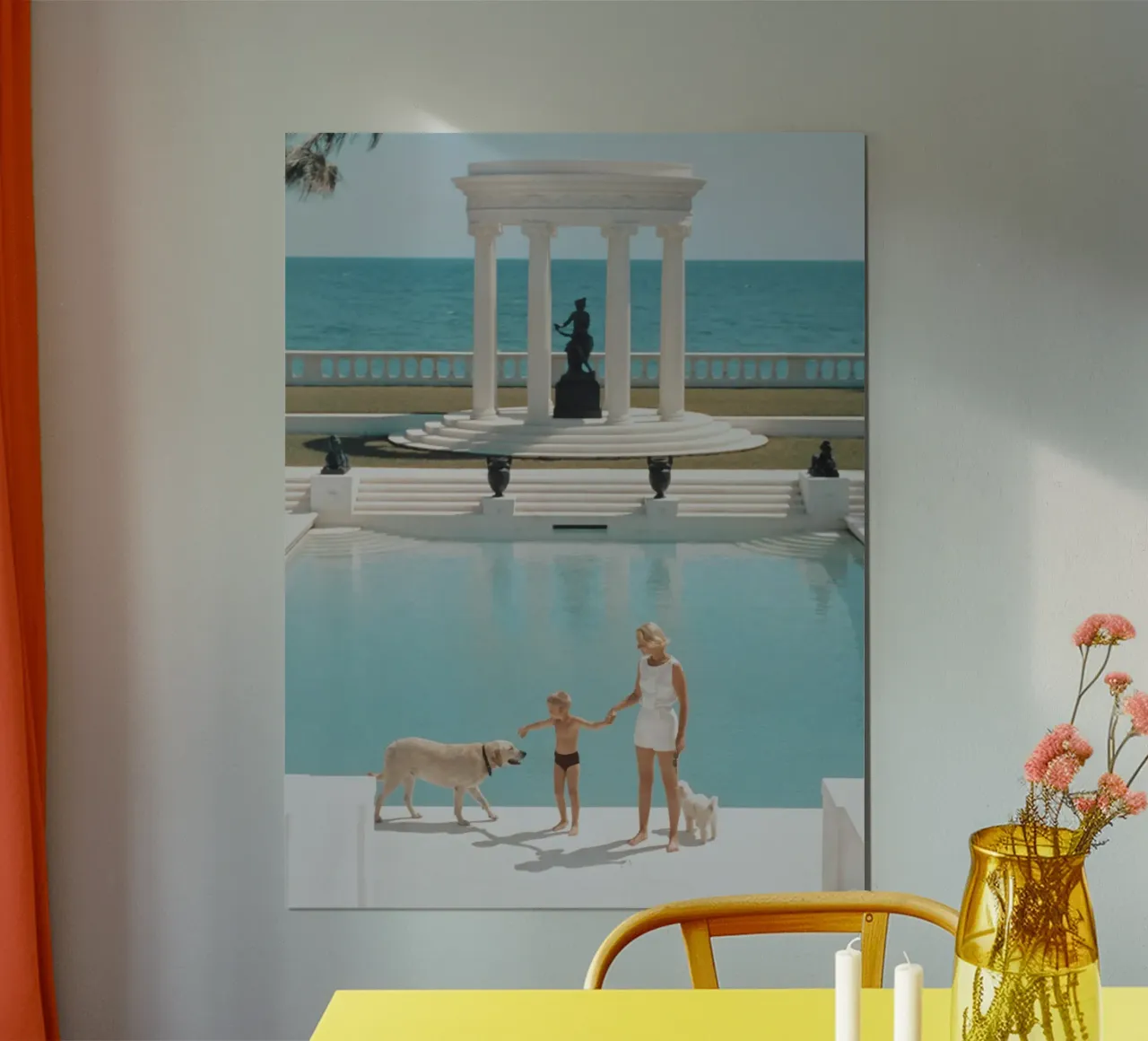 Slim Aarons Poster, Slim Aarons Wandkunst Poster von Bella Studio