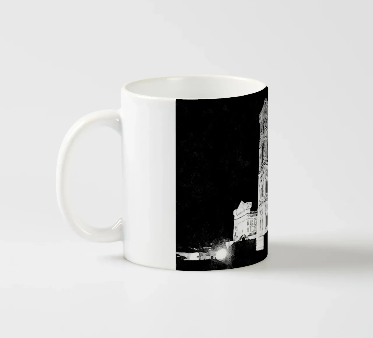 Una notte a Firenze tazza in ceramica da Massimo Frascogna