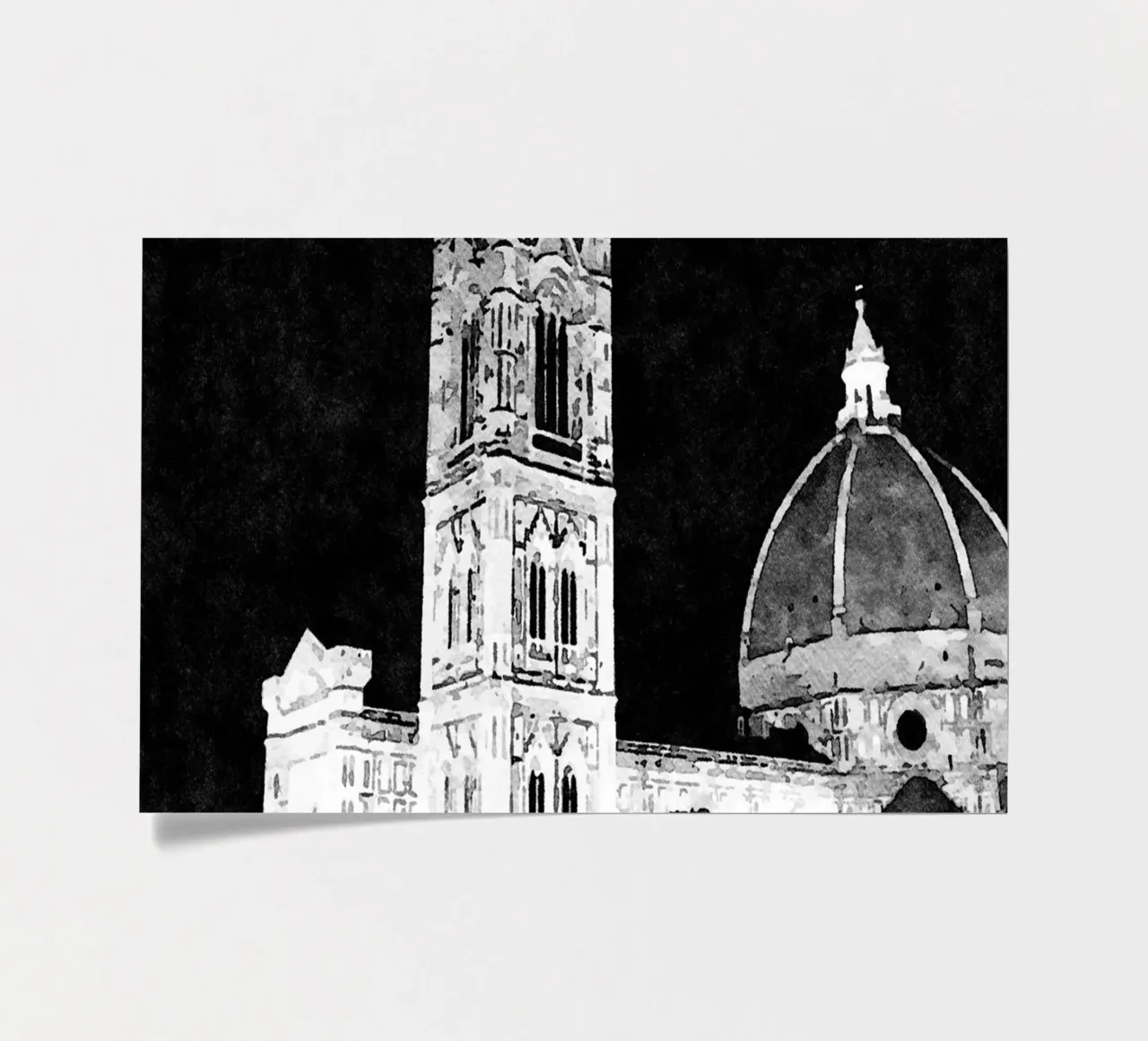 Una notte a Firenze foglio adesivo da Massimo Frascogna
