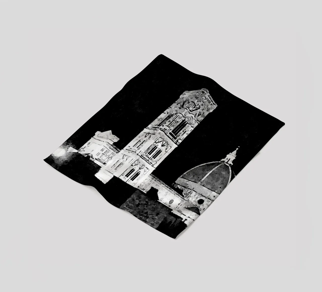 Una notte a Firenze coperta in pile da Massimo Frascogna