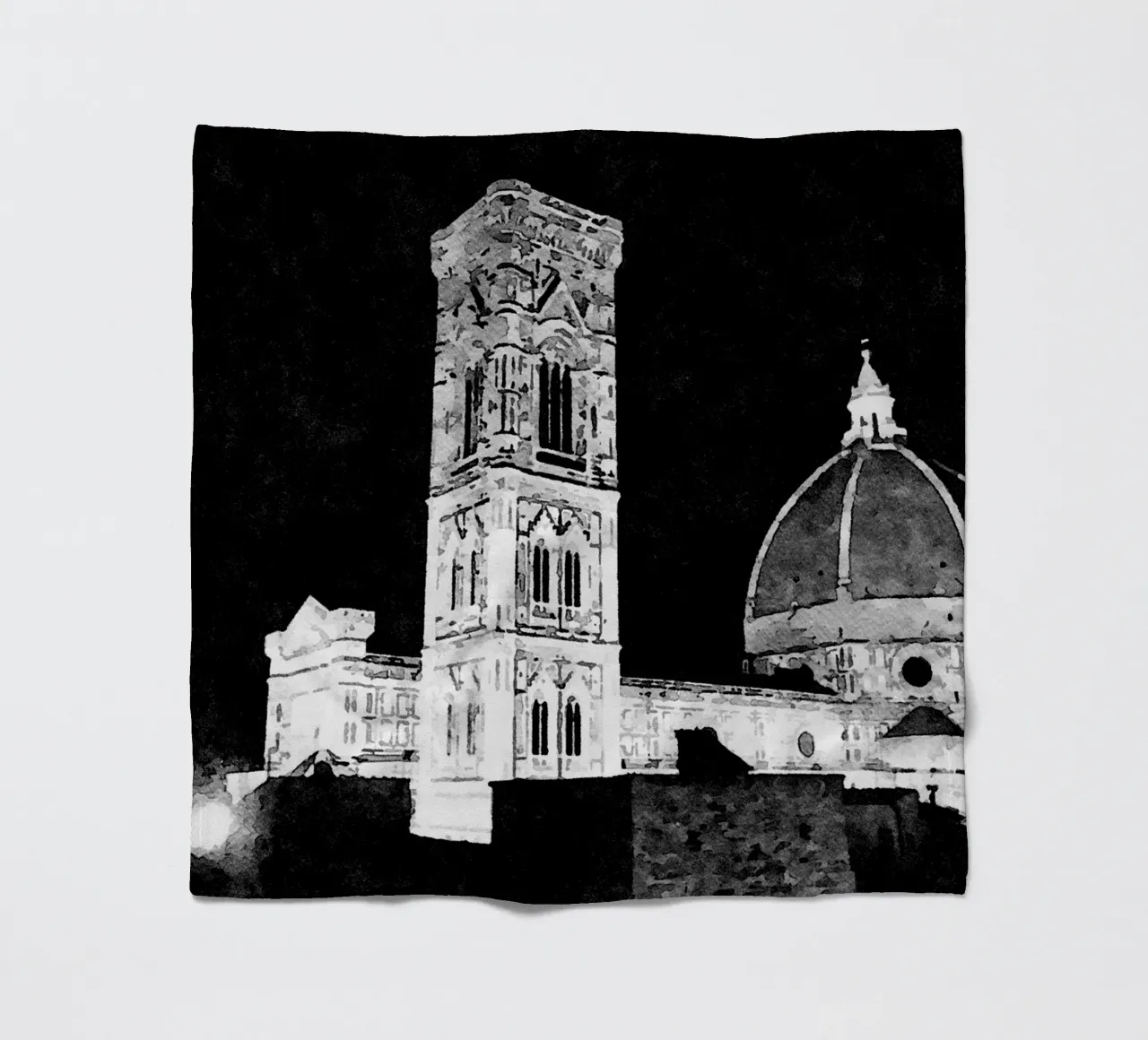 Una notte a Firenze coperta in pile da Massimo Frascogna