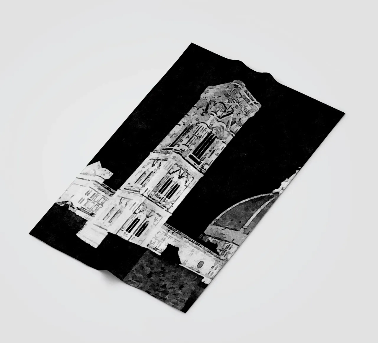 Una notte a Firenze coperta in pile da Massimo Frascogna
