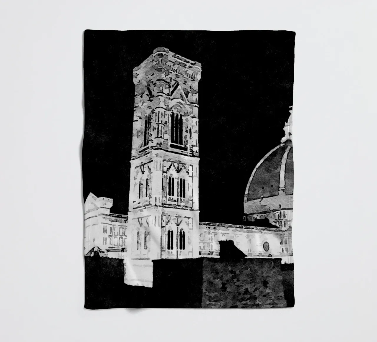 Una notte a Firenze coperta in pile da Massimo Frascogna