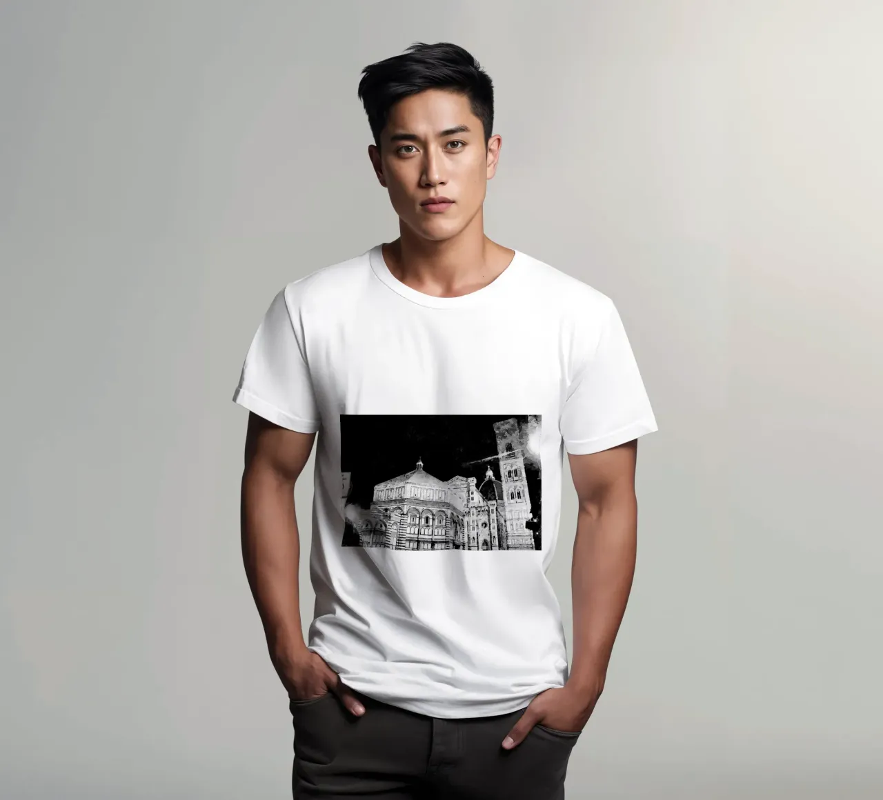 Firenze di notte t-shirt da Massimo Frascogna