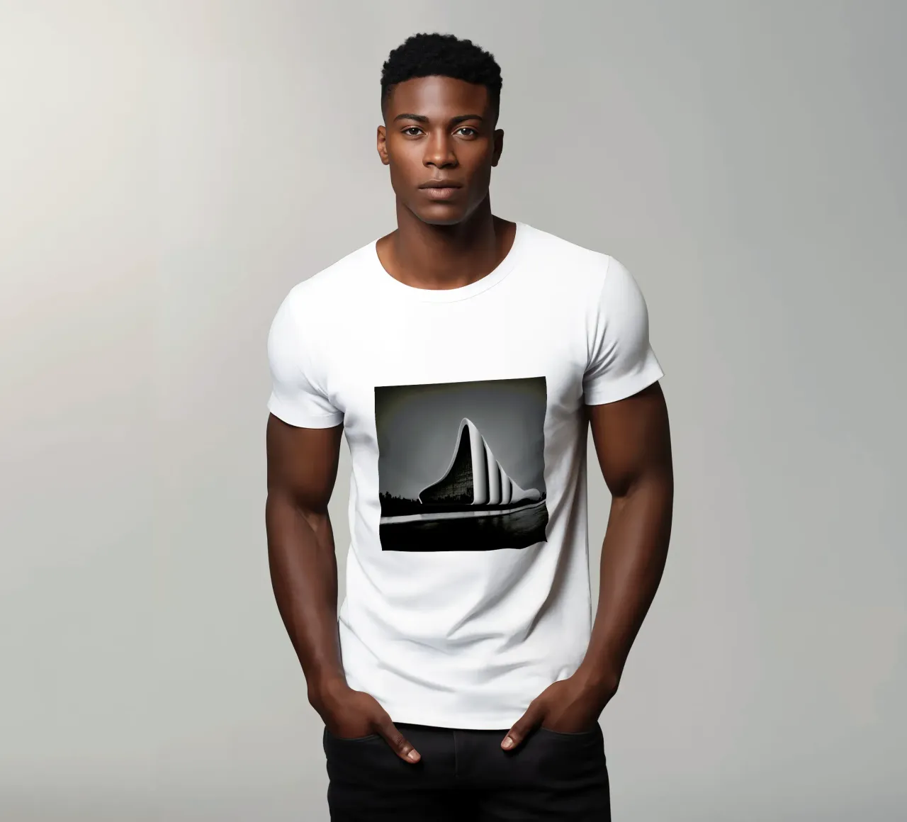 Baku -  Heydar Aliyev Center 1 t-shirt da Håggard Photography | Ronny Behnert