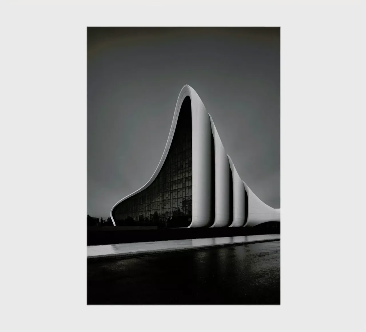 Baku -  Heydar Aliyev Center 1 notebook by Håggard Photography | Ronny Behnert
