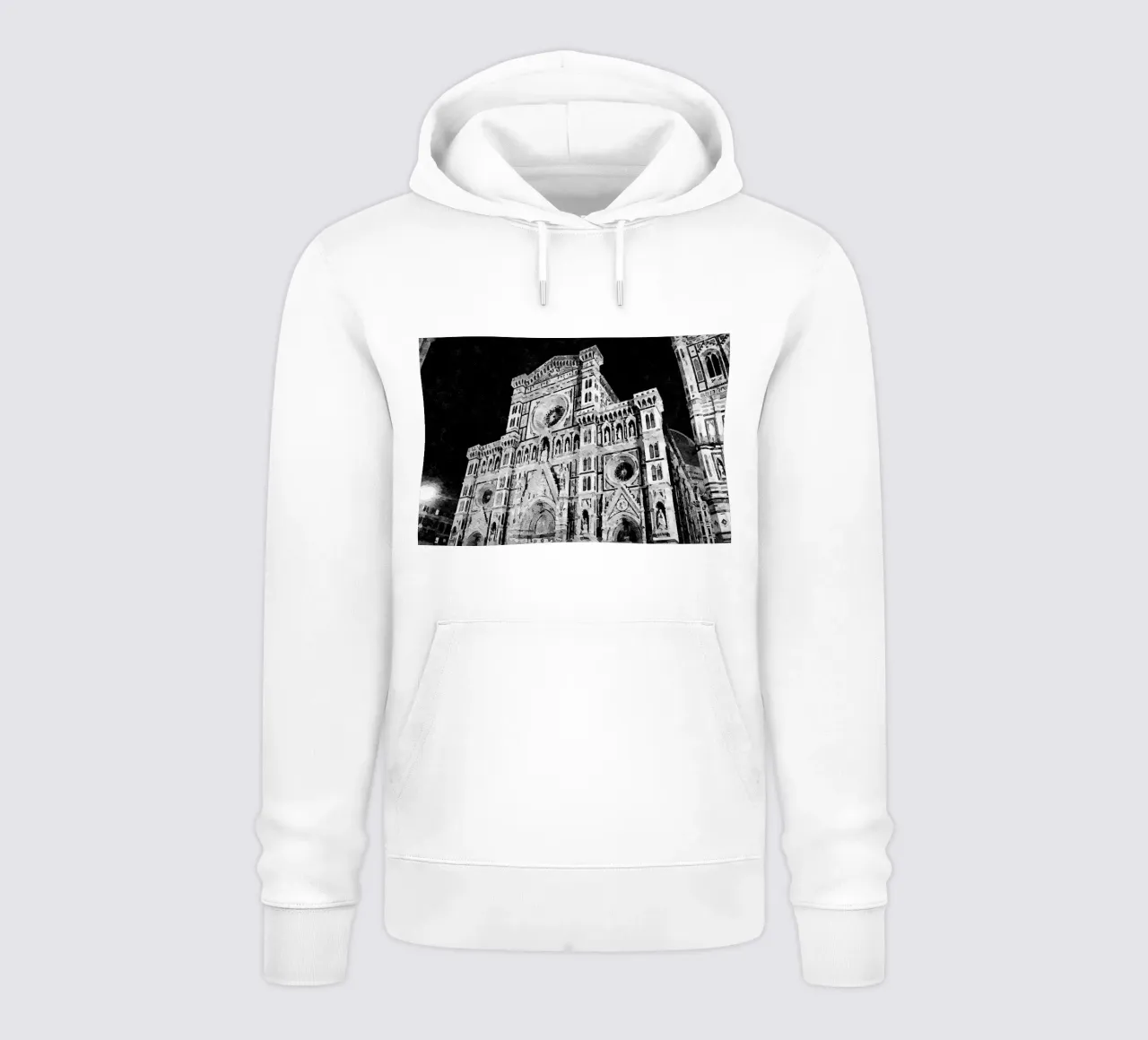La Cattedrale felpa con cappuccio da Massimo Frascogna