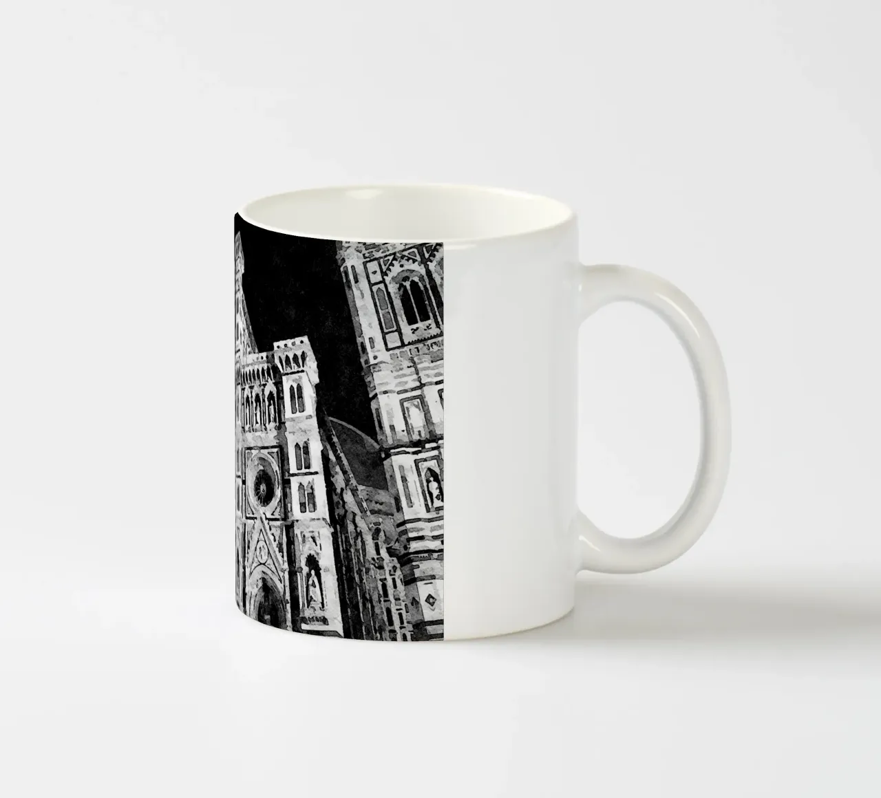 La Cattedrale tazza in ceramica da Massimo Frascogna