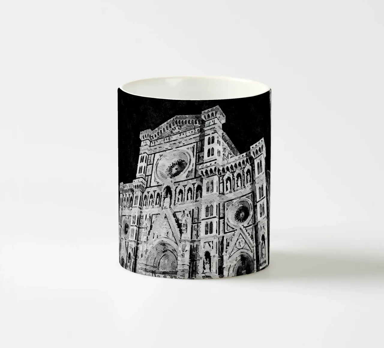 La Cattedrale tazza in ceramica da Massimo Frascogna