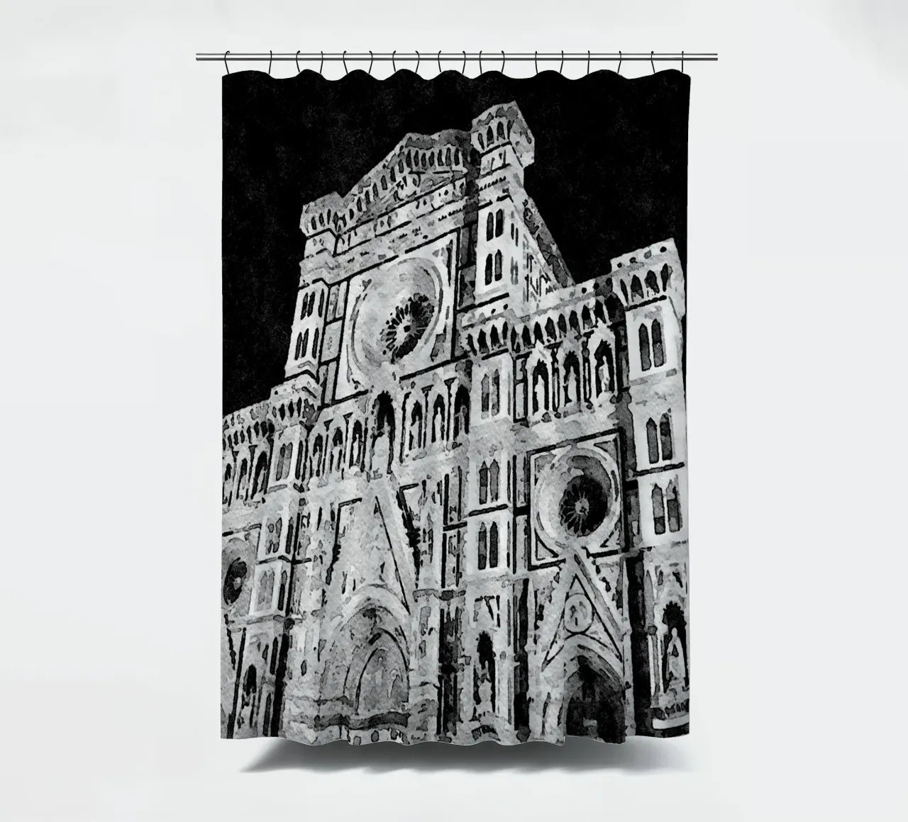 La Cattedrale tenda da doccia da Massimo Frascogna