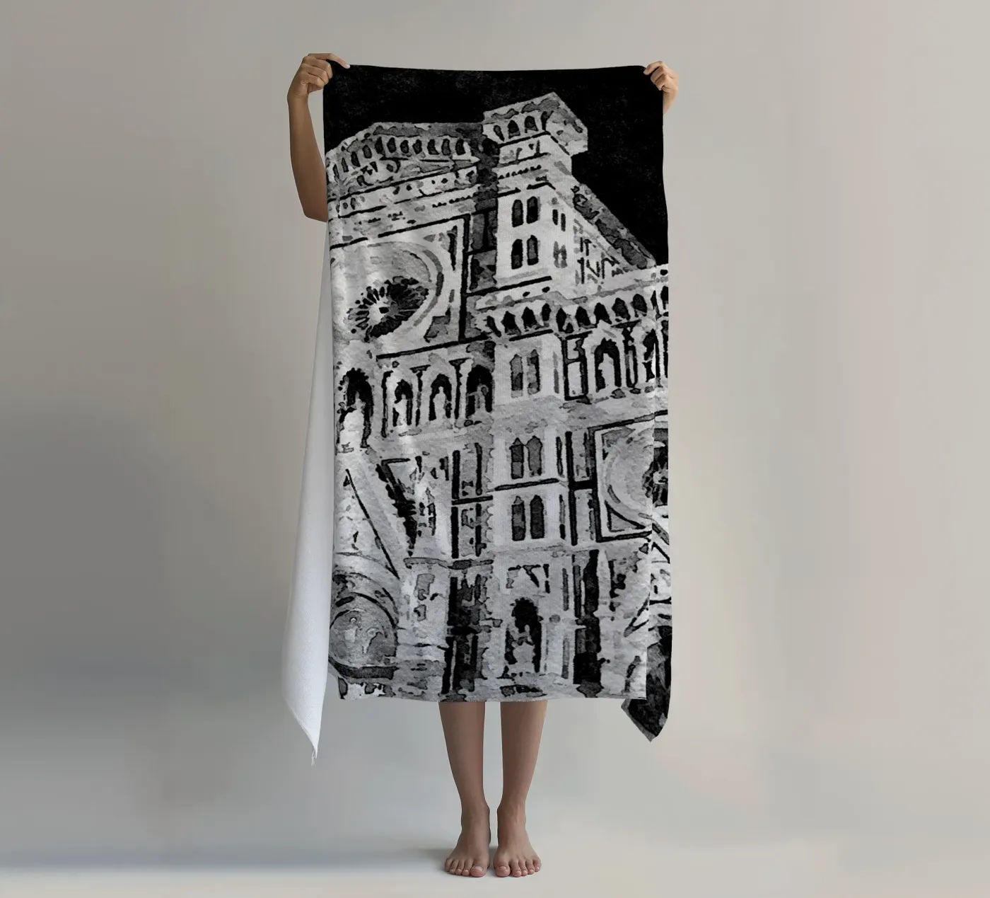 La Cattedrale telo mare da Massimo Frascogna