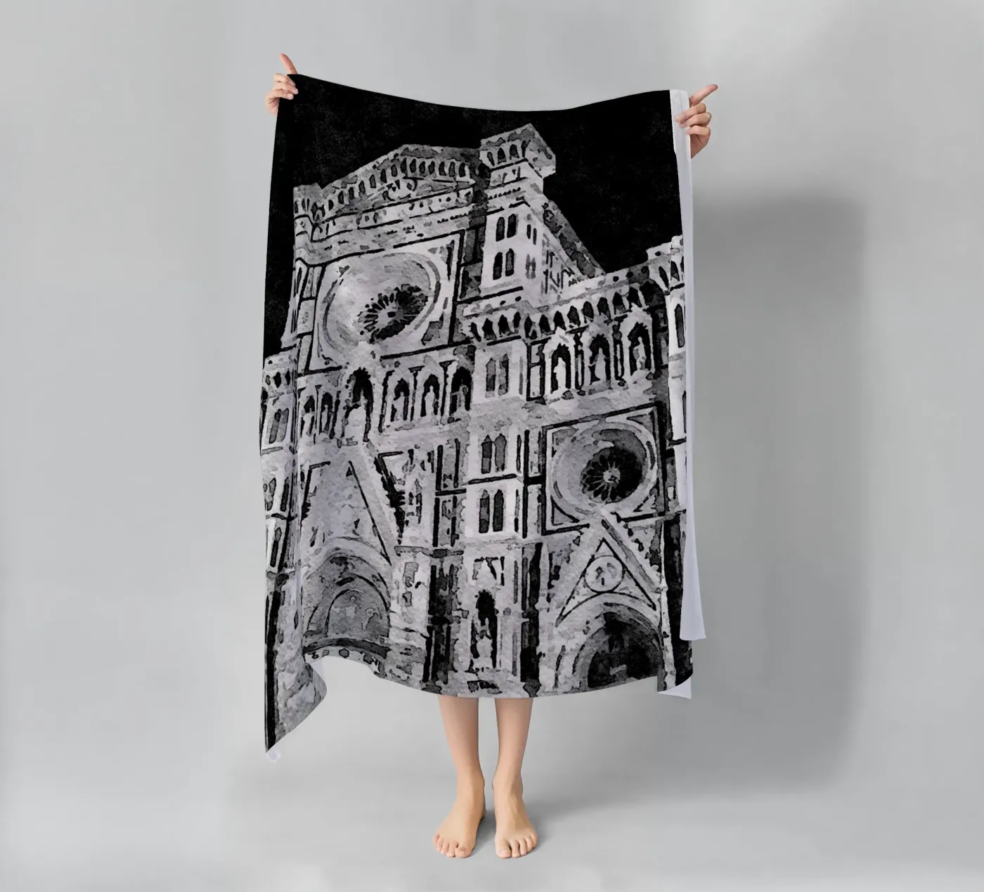 La Cattedrale telo mare da Massimo Frascogna