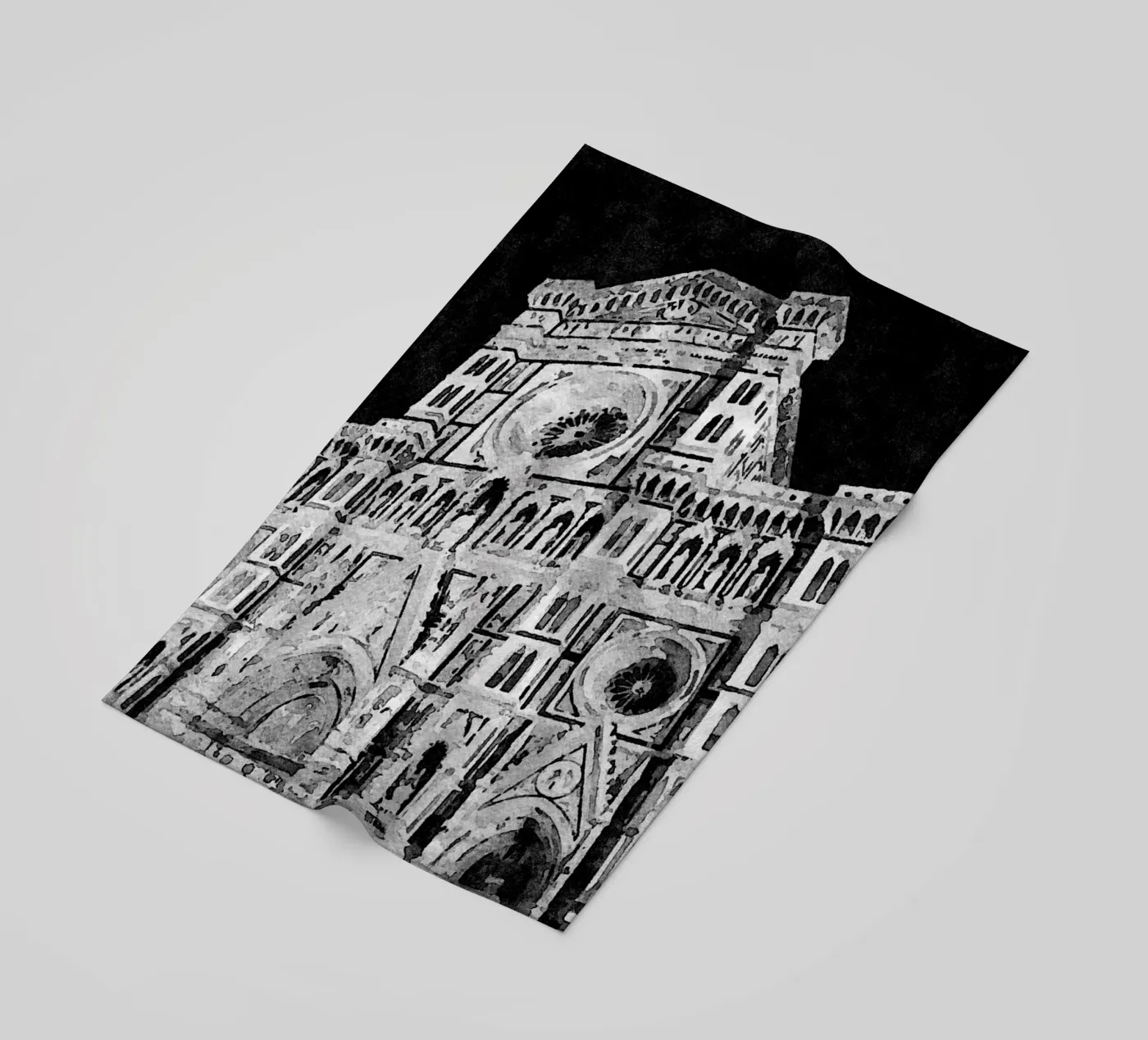 La Cattedrale telo mare da Massimo Frascogna