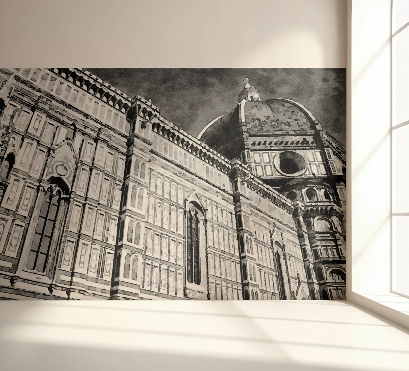 Florence fotobehang van Massimo Frascogna