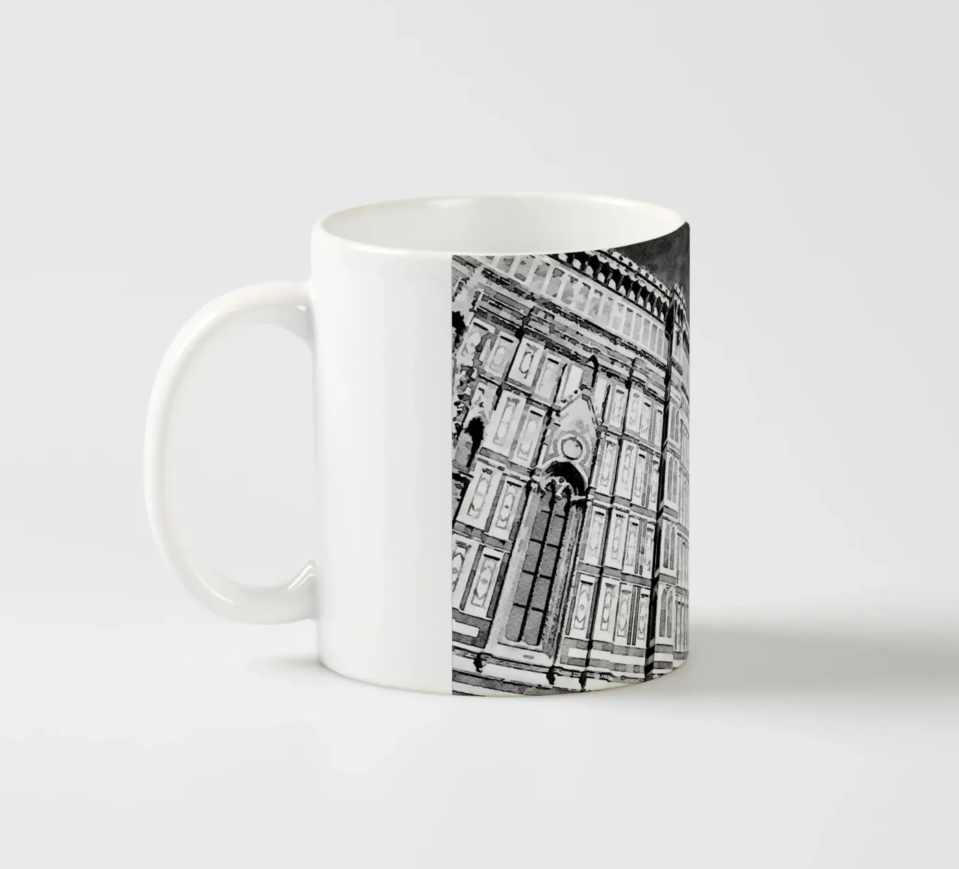 Florence ceramic mug by Massimo Frascogna