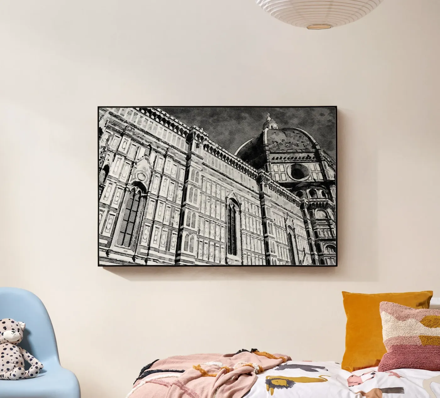 Florence acryl van Massimo Frascogna