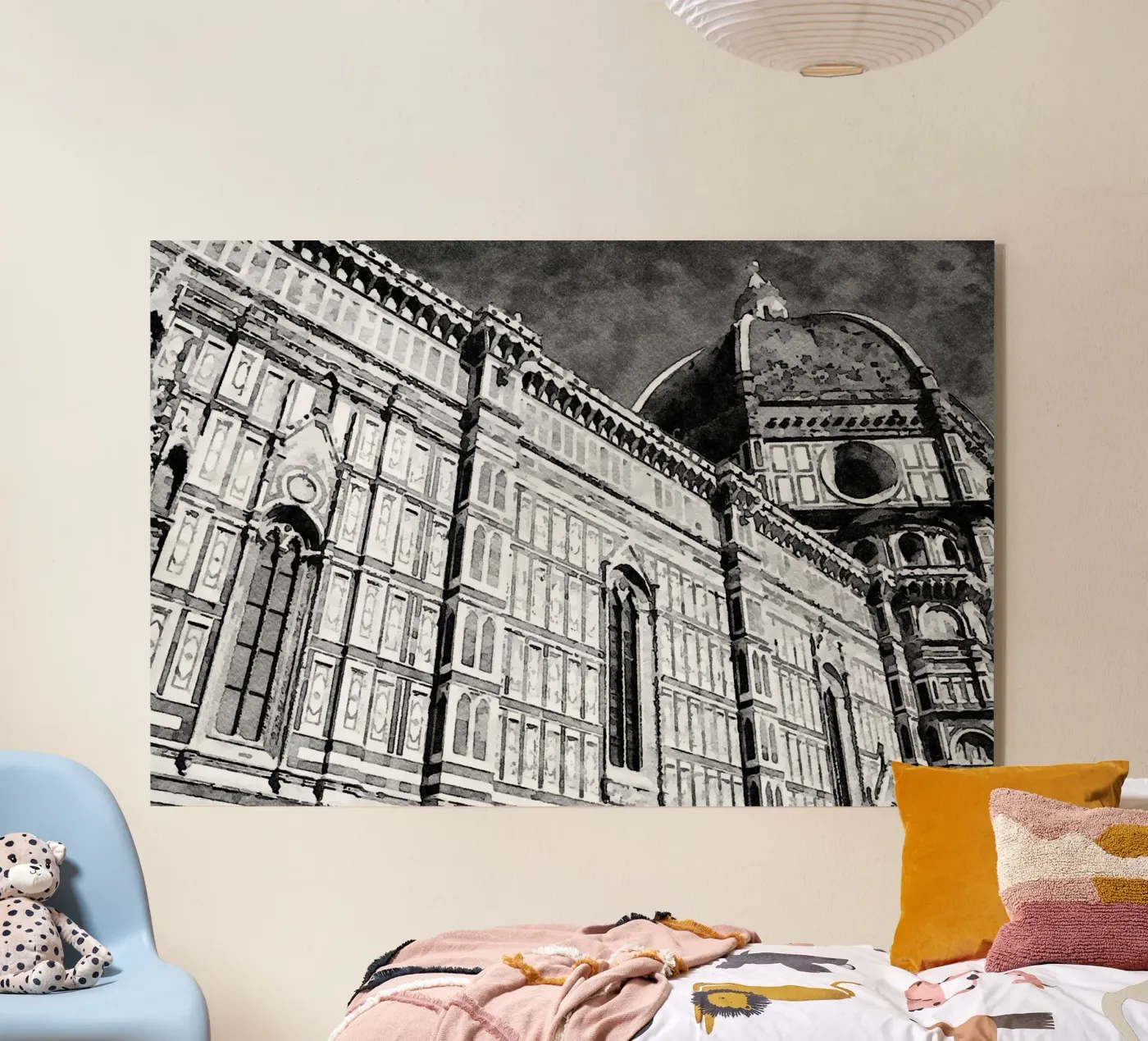 Florence acryl van Massimo Frascogna