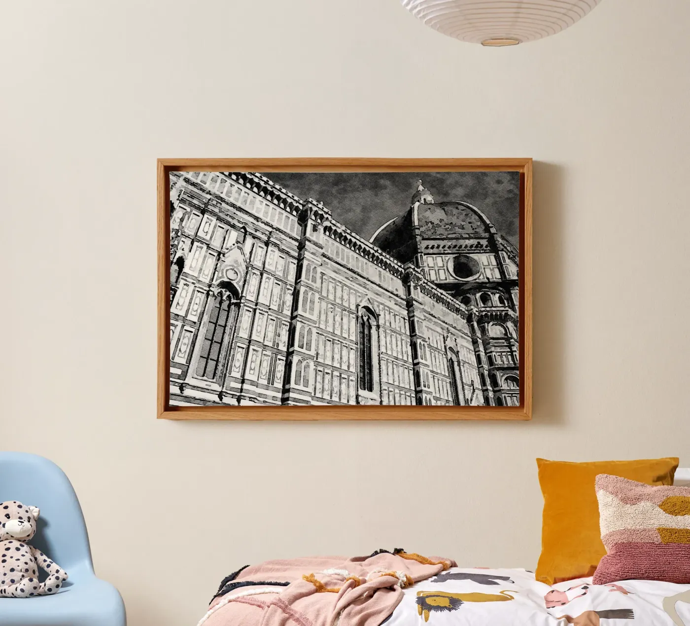 Florence canvas van Massimo Frascogna