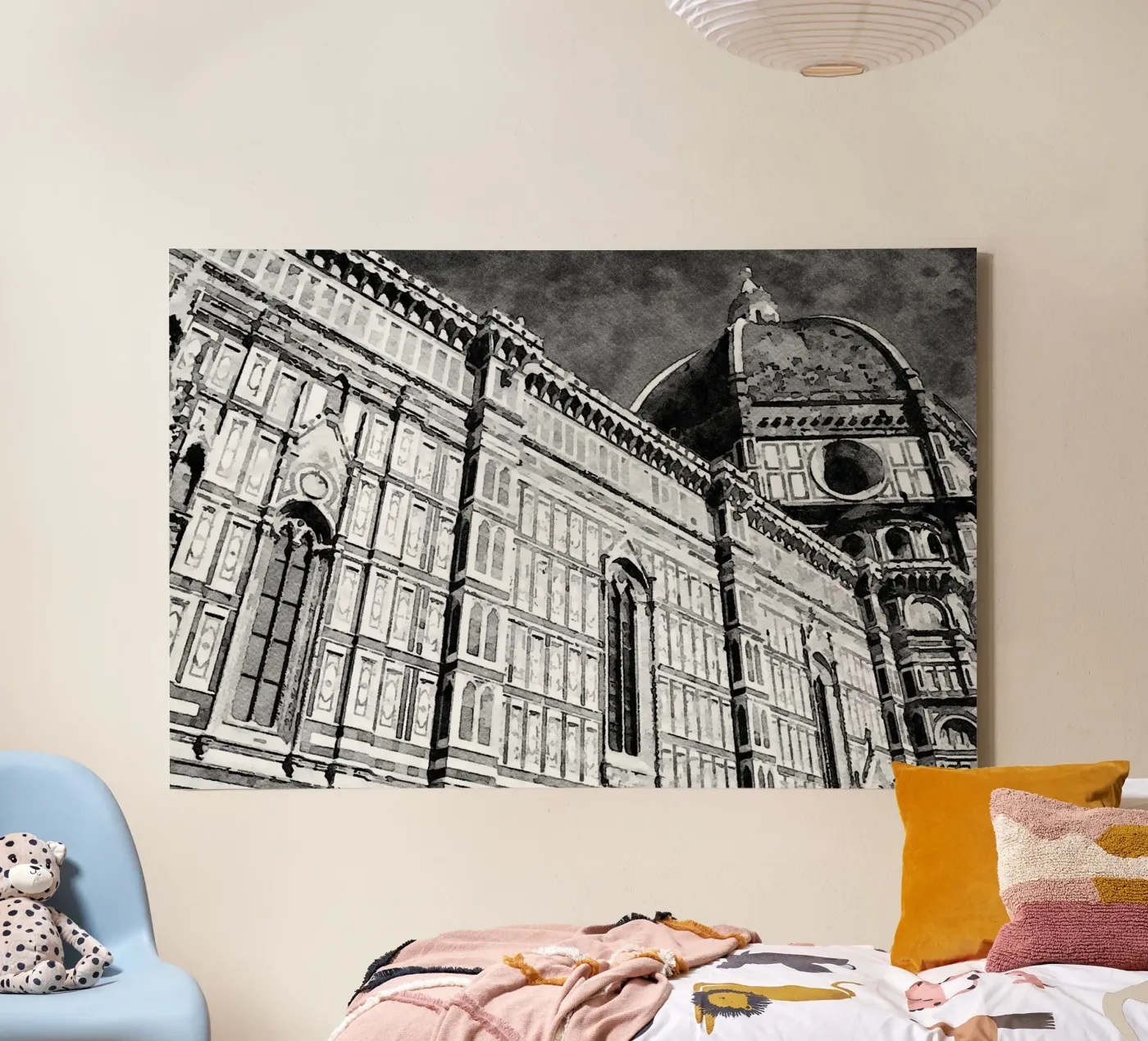 Florence canvas van Massimo Frascogna