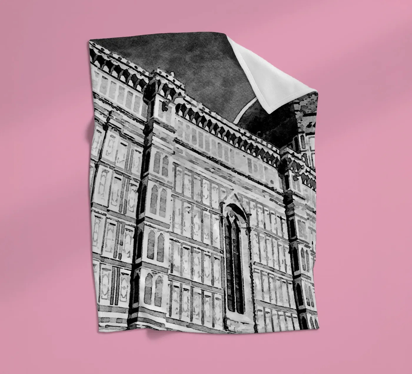 Florence fleece blanket by Massimo Frascogna