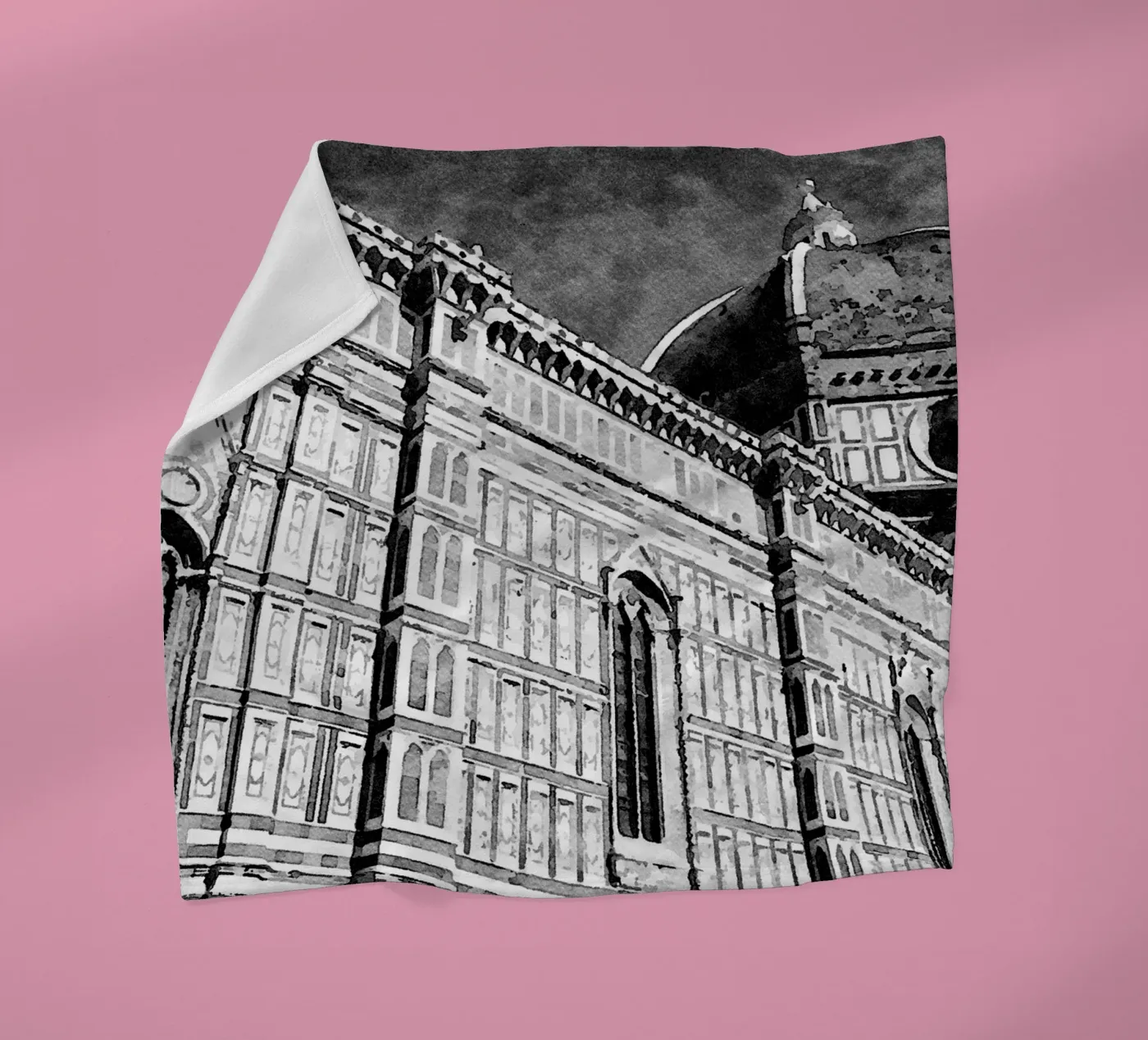 Florence fleece blanket by Massimo Frascogna