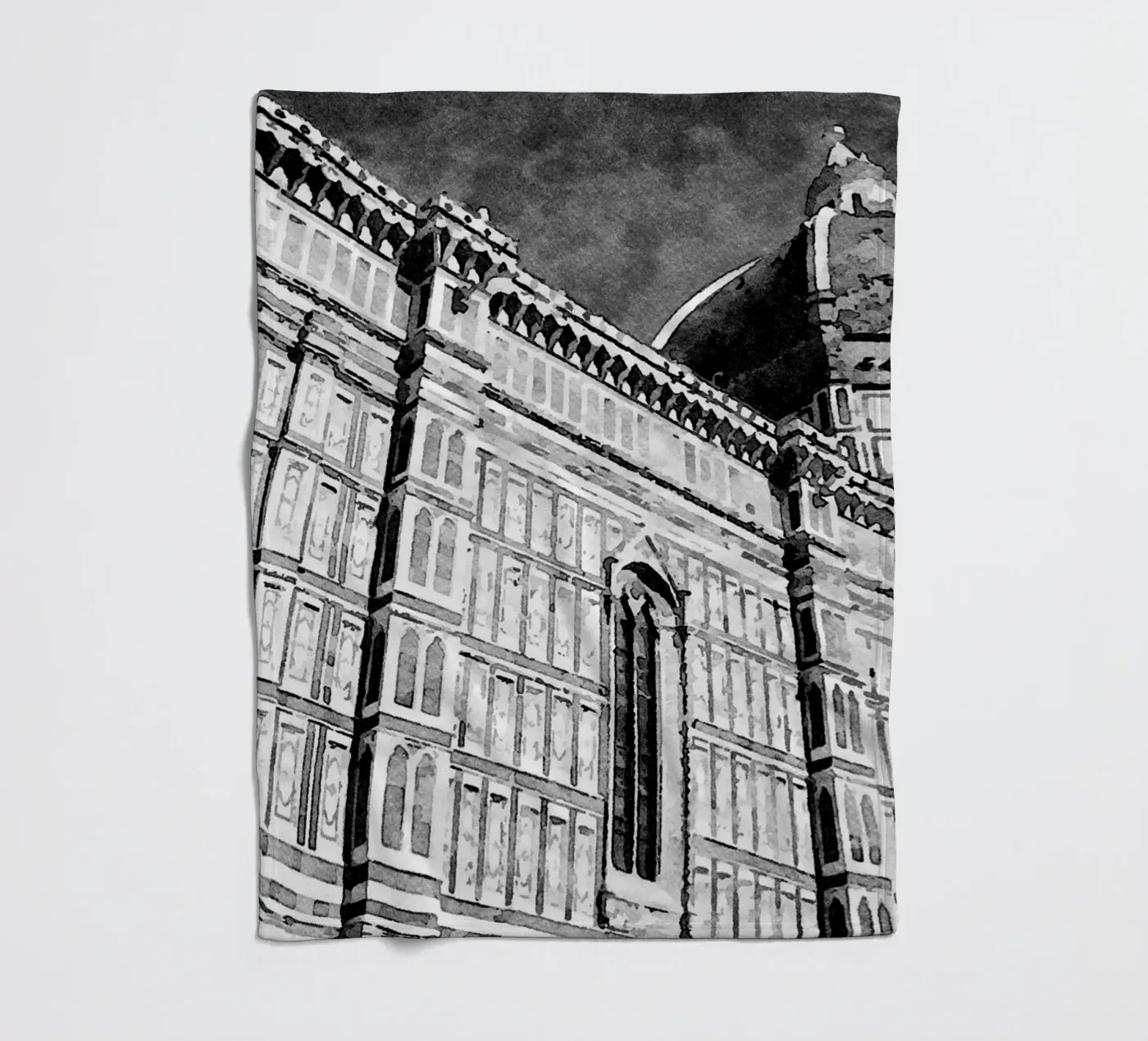 Florence fleece blanket by Massimo Frascogna