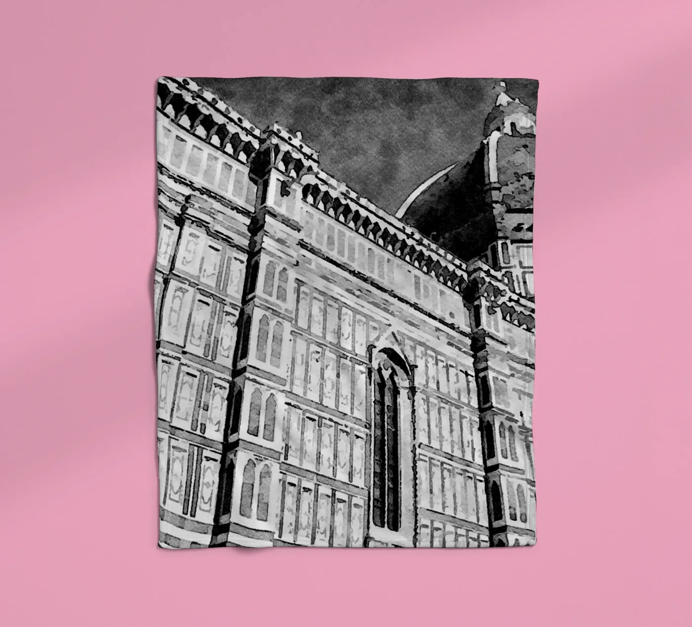 Florence fleece blanket by Massimo Frascogna