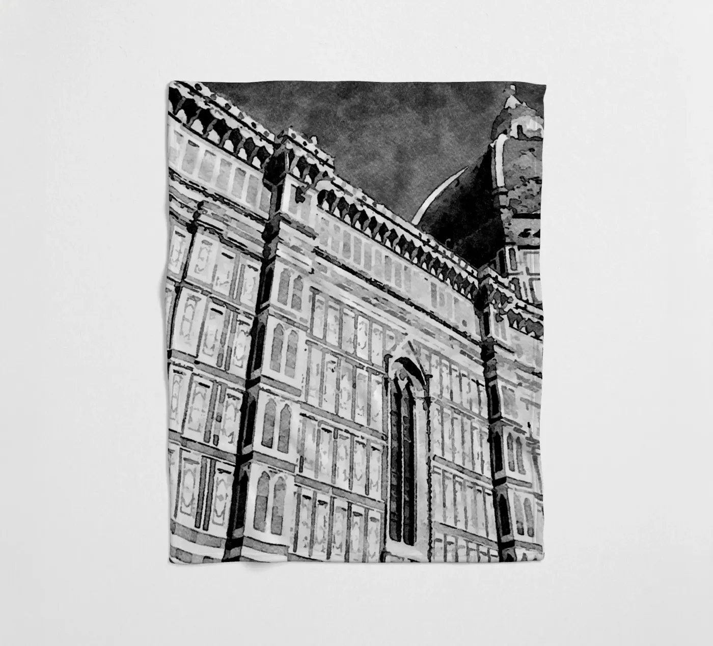 Florence fleece blanket by Massimo Frascogna