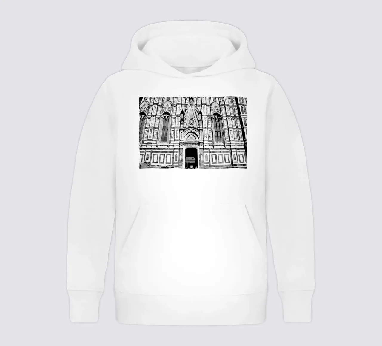 The Cathedral kids hoodie by Massimo Frascogna