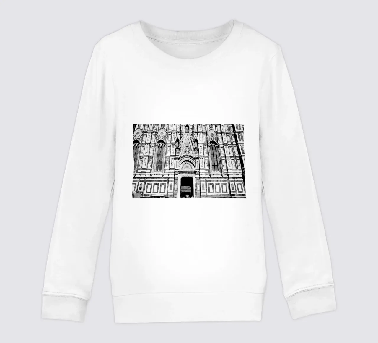 Die Kathedrale Kinder Sweatshirt von Massimo Frascogna
