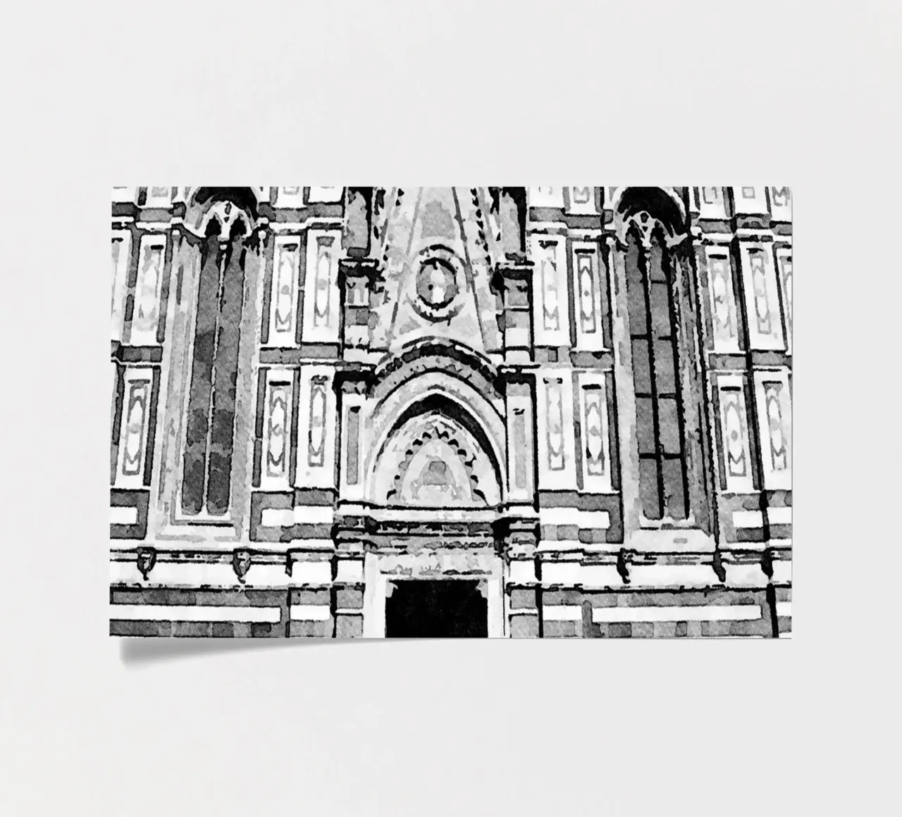 The Cathedral sticker sheet by Massimo Frascogna