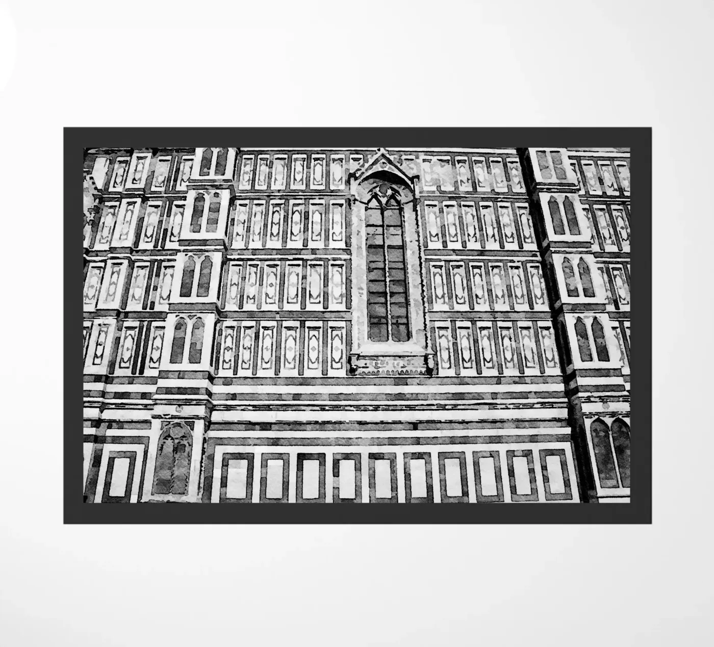 Facade doormat by Massimo Frascogna