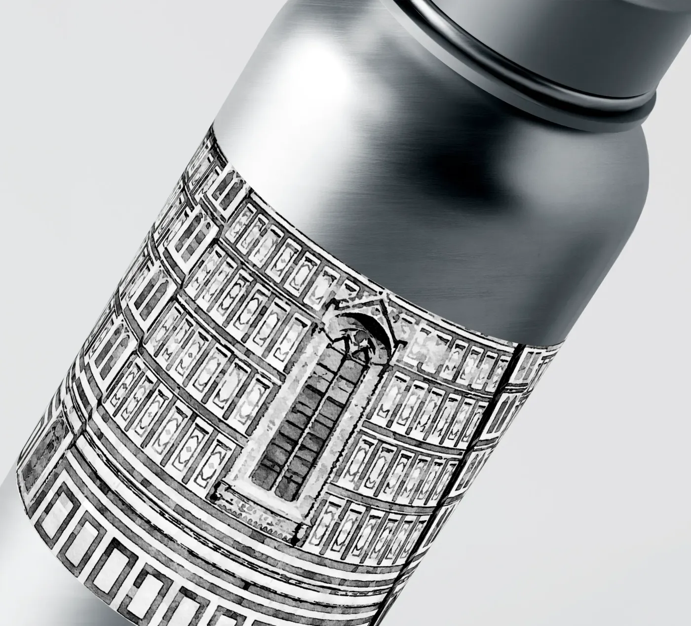 Facade sticker by Massimo Frascogna