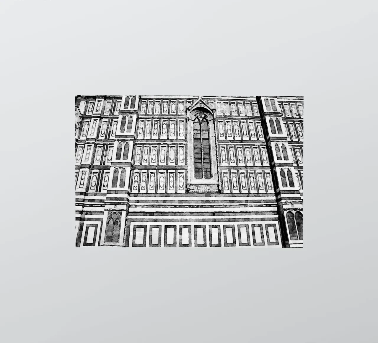 Facade sticker by Massimo Frascogna